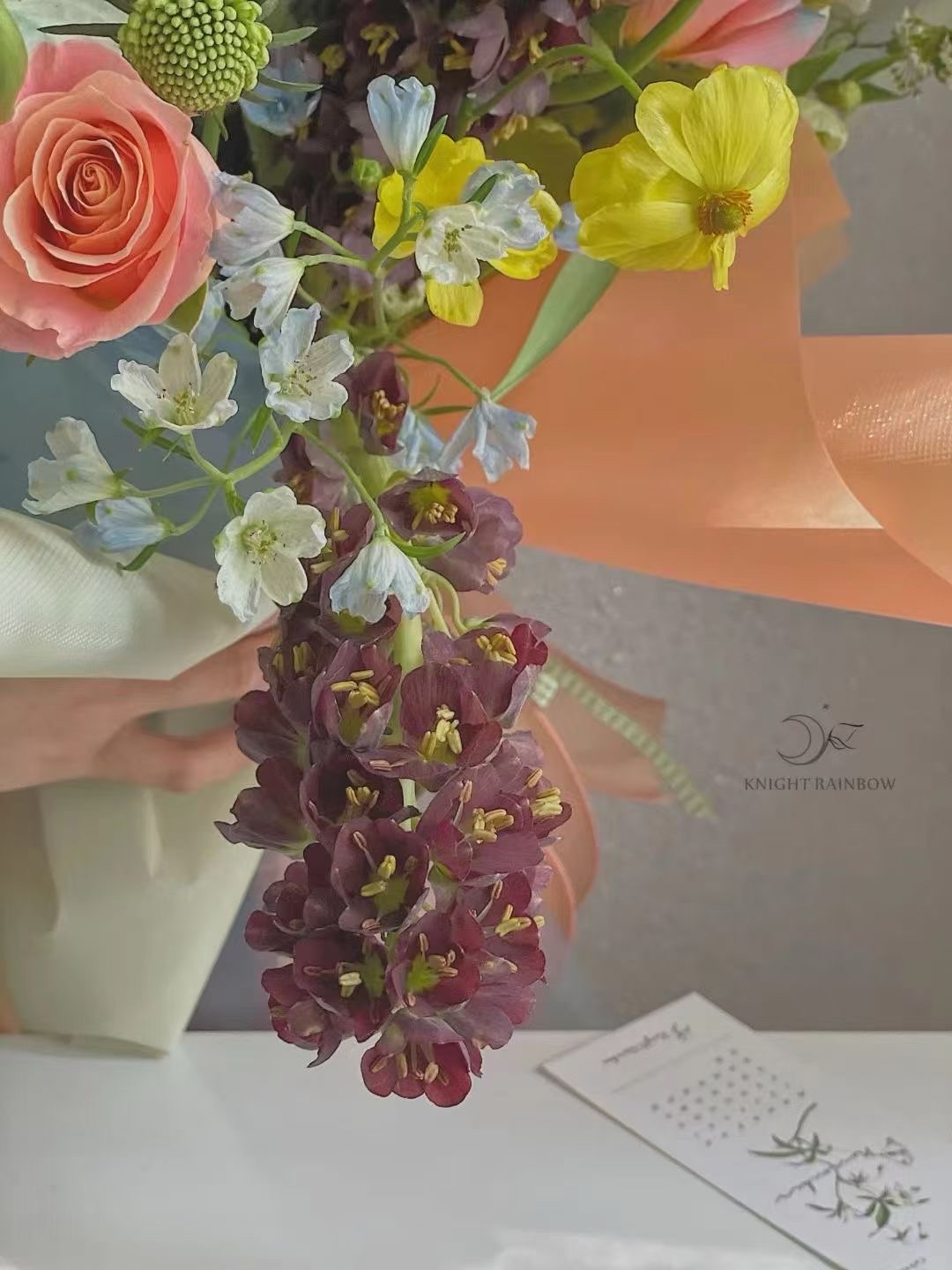 Pengfa Packaging Factory Store Star Platinum Paper Packaging Paper Thickened solid color waterproof flower bouquet wrapping material gift flower wrapping paper Packaging paper Packaging material wrapping paper Ribbon Flower art material paper detail image 7