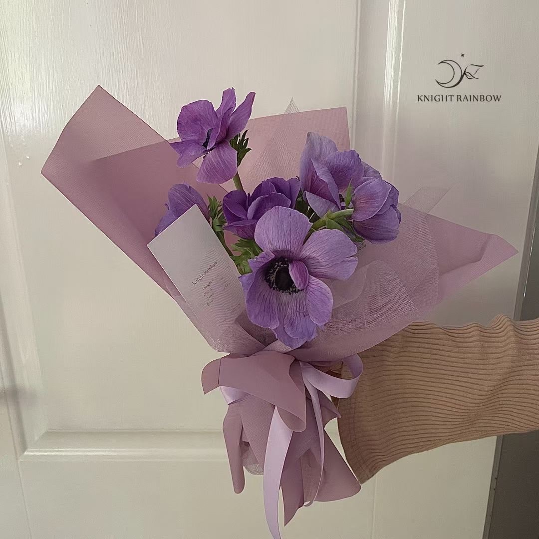 Pengfa Packaging Factory Store Star Platinum Paper Packaging Paper Thickened solid color waterproof flower bouquet wrapping material gift flower wrapping paper Packaging paper Packaging material wrapping paper Ribbon Flower art material paper detail image 3