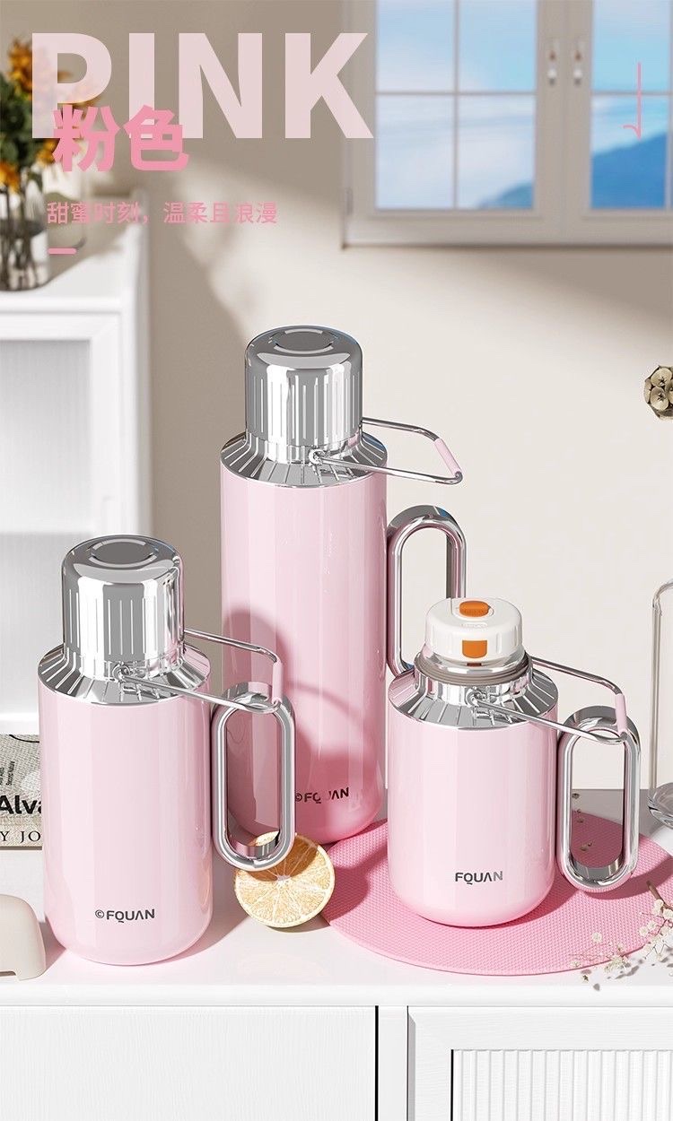 The tea-steeping teapot, a family heirloom water bottle made of 316 stainless steel, is suitable for steeping and keeping warm. It is a small temperature-showing mechanical lid tea bowl and teapot detail image 15