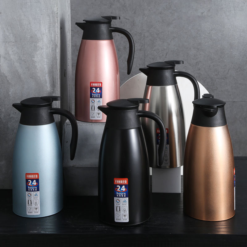 304 Thermos flask for household use, hotel, restaurant and restaurant, large capacity thermos flask, stainless steel water flask, thermos flask, other 2.0L welcome flask, 1218 EE/W
