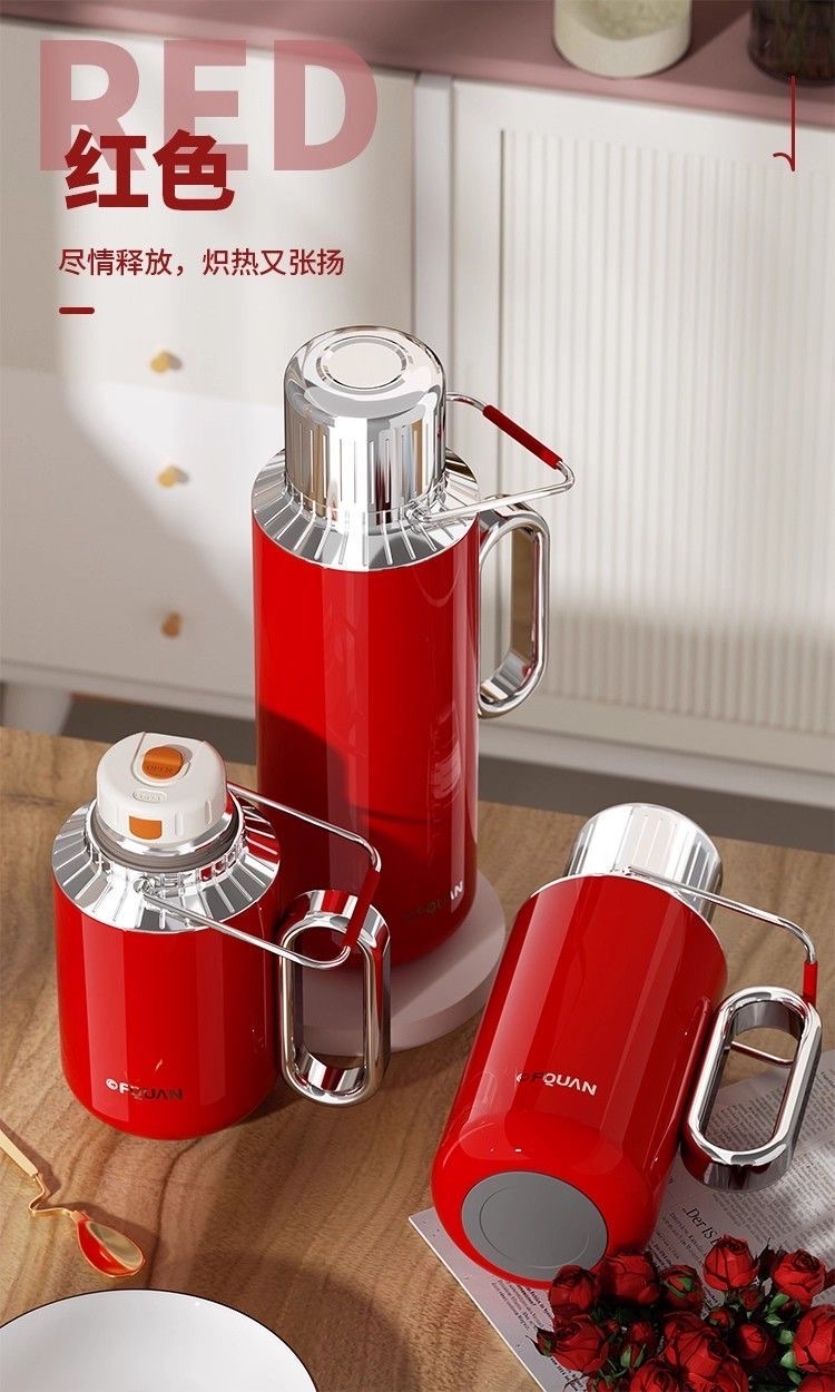 The tea-steeping teapot, a family heirloom water bottle made of 316 stainless steel, is suitable for steeping and keeping warm. It is a small temperature-showing mechanical lid tea bowl and teapot detail image 16