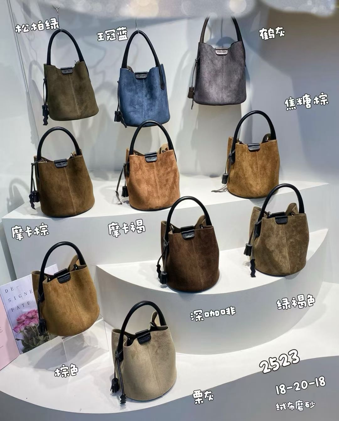 真皮牛皮女包大牌手提包女士长款简约手机包皮包女包时尚百搭，突出款式、材质、颜色丰富度磨砂水桶女包真皮牛皮包包女大牌皮包手详情图1