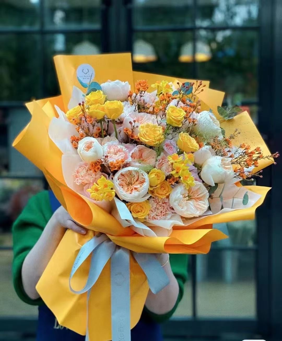 Pengfa Packaging Factory Store Wholesale First Love Solid Color Paper Flower wrapping Paper, Morning mist matte paper Flower Packaging Wrapping Paper, Gift bouquets, floral art materials, candy-colored rose wrapping paper Item Picture