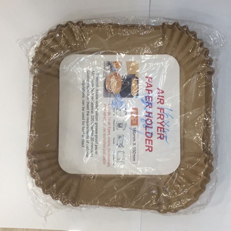 空气炸锅专用硅油托盘防水防油圆形油炸食品不粘家用耐高温免洗1