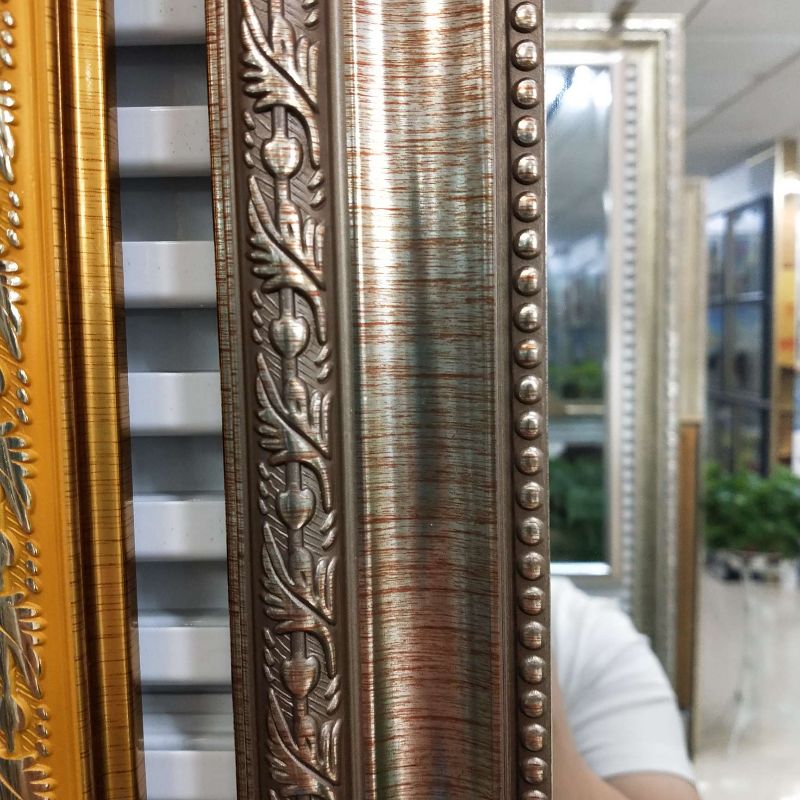 梳子镜子/穿衣镜/浴室镜镜子/镜子工艺品/扣钉细节图