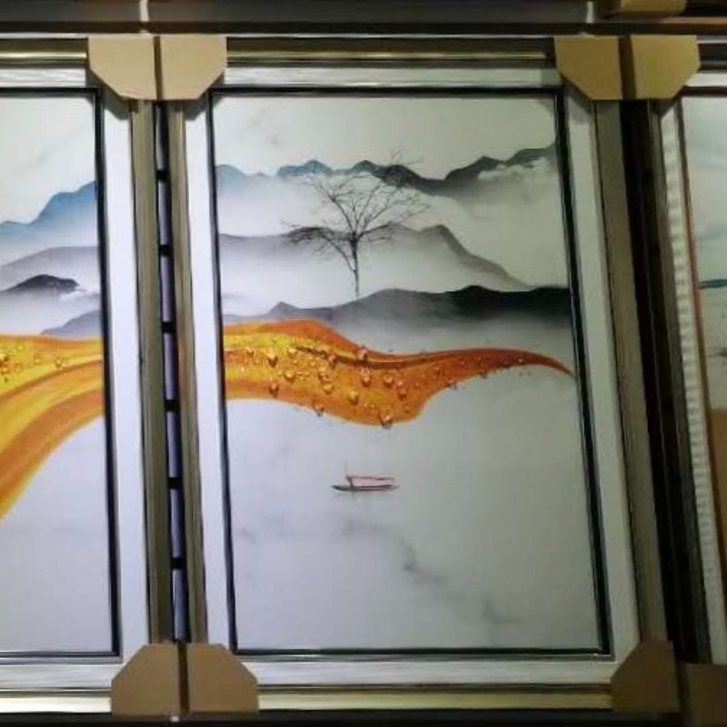 装饰画/装饰画客厅/客厅画欧式/卷轴/装饰画带框产品图