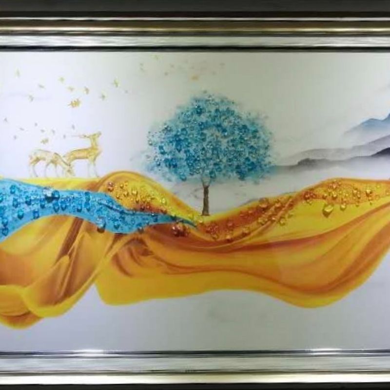 一涵画业90X150CM 现代简约装饰画