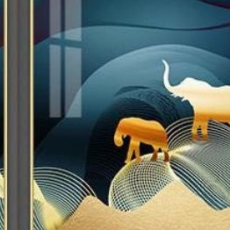 现代装饰画实物图