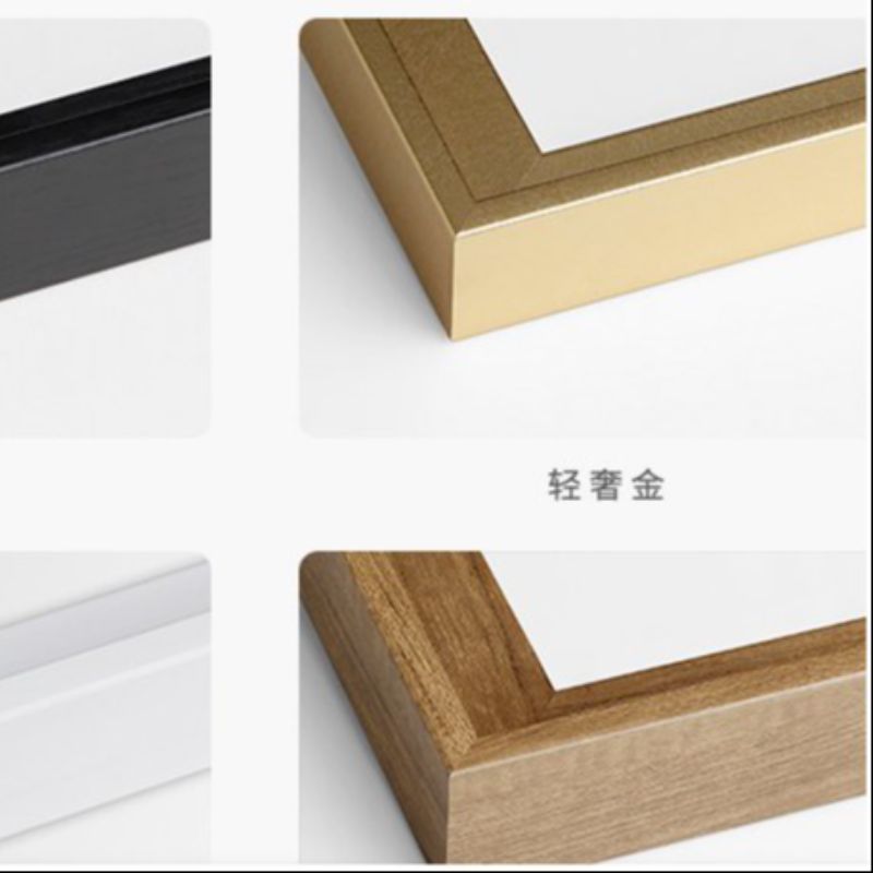 现代简约客厅装饰画大气三联沙发背景墙挂画抽象水墨山水壁画麋鹿装饰画产品图