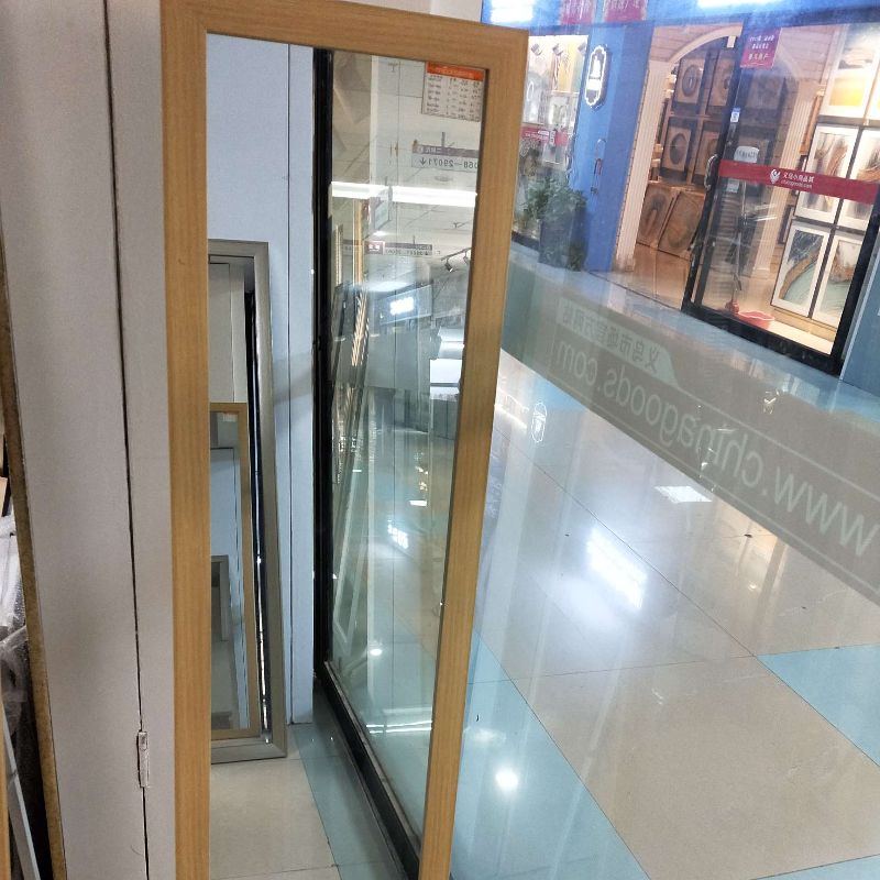 梳子镜子/穿衣镜/浴室镜镜子/镜子工艺品/扣钉白底实物图