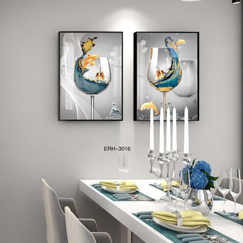 现代装饰画实物图