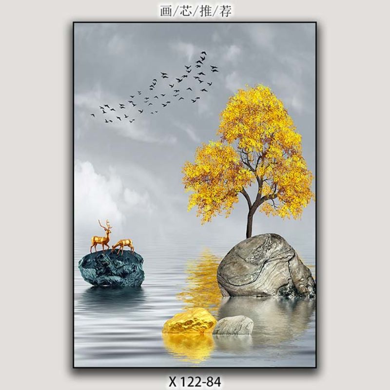 现代装饰画实物图