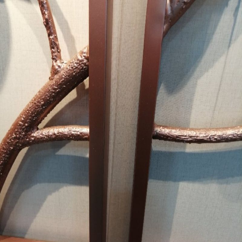 铁艺贝壳工艺品客厅沙发背景大厅酒店墙面装饰品工艺品细节图