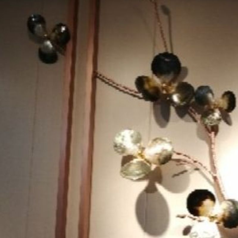 铁艺贝壳工艺品客厅沙发背景大厅酒店墙面装饰品工艺品产品图