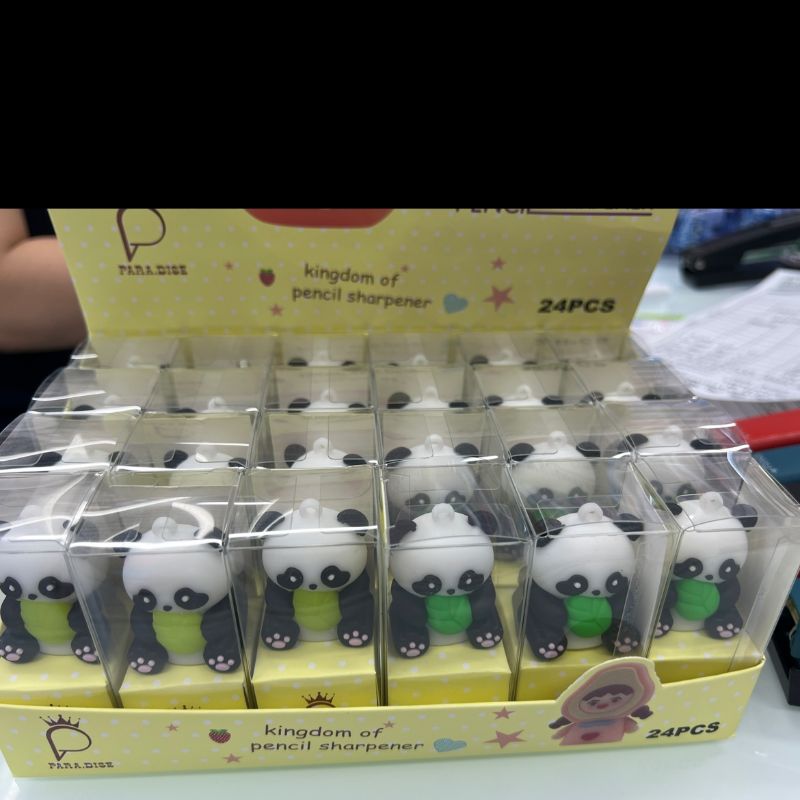 硅胶卷笔刀手摇削笔刀全自动鼠标造型削笔机便携学生文具创意办公 用品