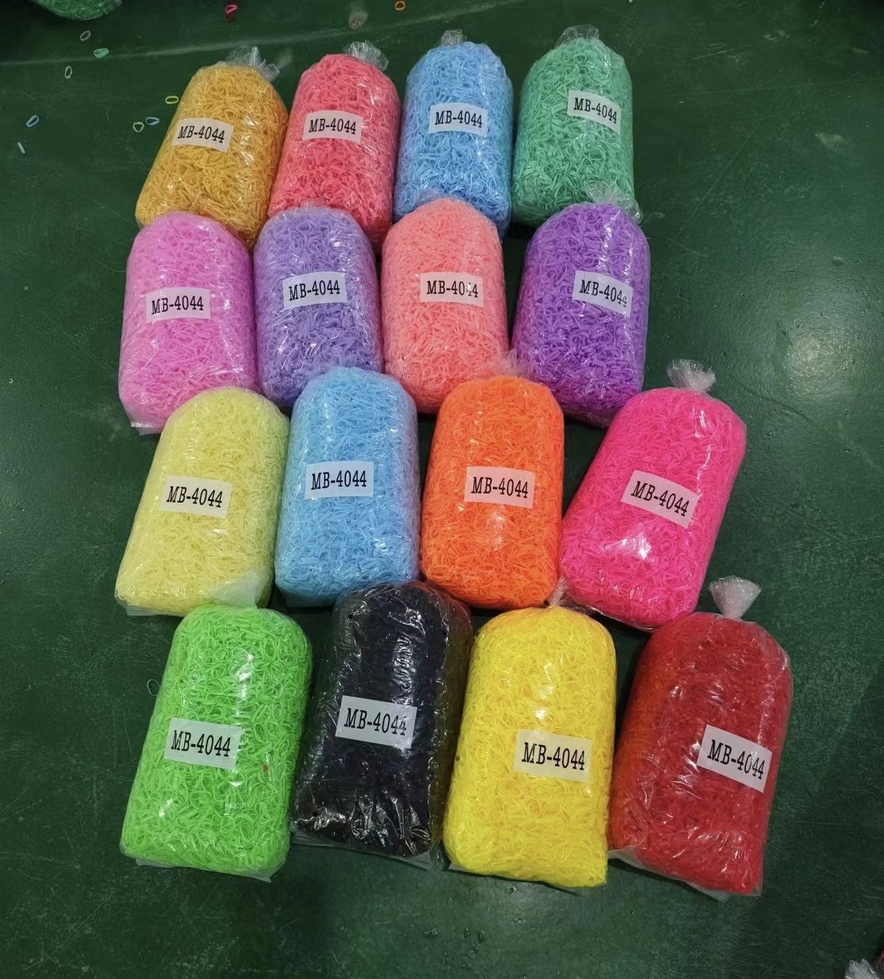 透明小发圈橡皮筋 橡皮圈 无痕耐拉扯 不伤发质 多用途皮筋女童扎发橡皮筋橡皮圈小发圈透明皮筋皮筋加厚4044