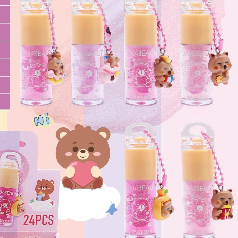 novo Lip Gloss Makeup Lip Oil Pad Blush Set provides long-lasting moisture and a natural makeup look. Multiple colors of lip oil to choose from Application Scenario