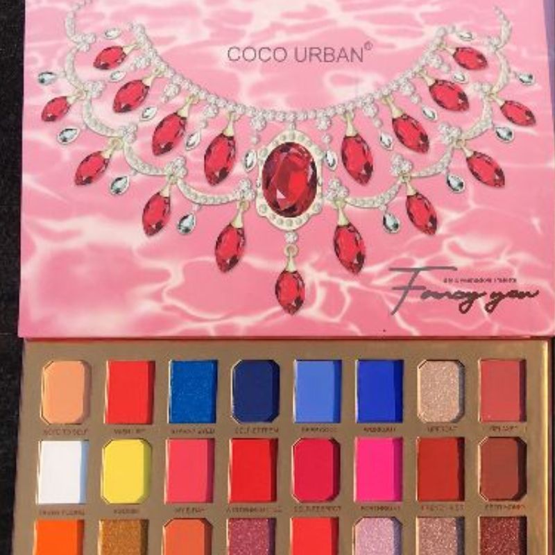 28-color eyeshadow palette, long-lasting waterproof, glitter powder, pearlescent, waterproof, rose sand, earth pumpkin, nude, matte, and high gloss Application Scenario