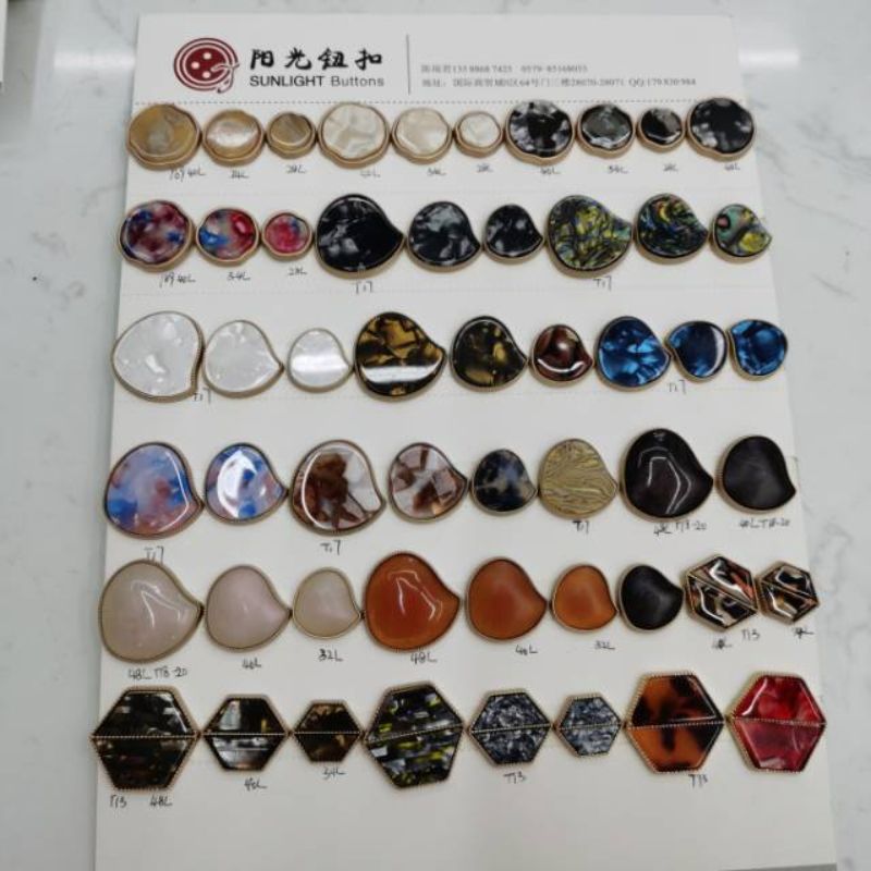钮扣实物图