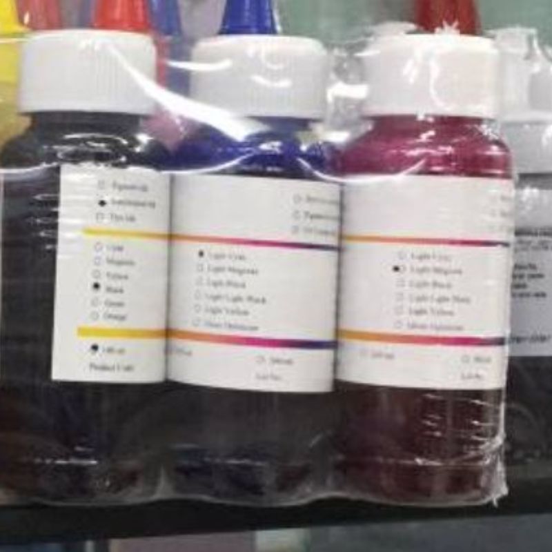 100ML heat transfer ink, pigment heat transfer ink, special ink for heat transfer on pure cotton clothes, pure cotton heat transfer ink Specification drawing