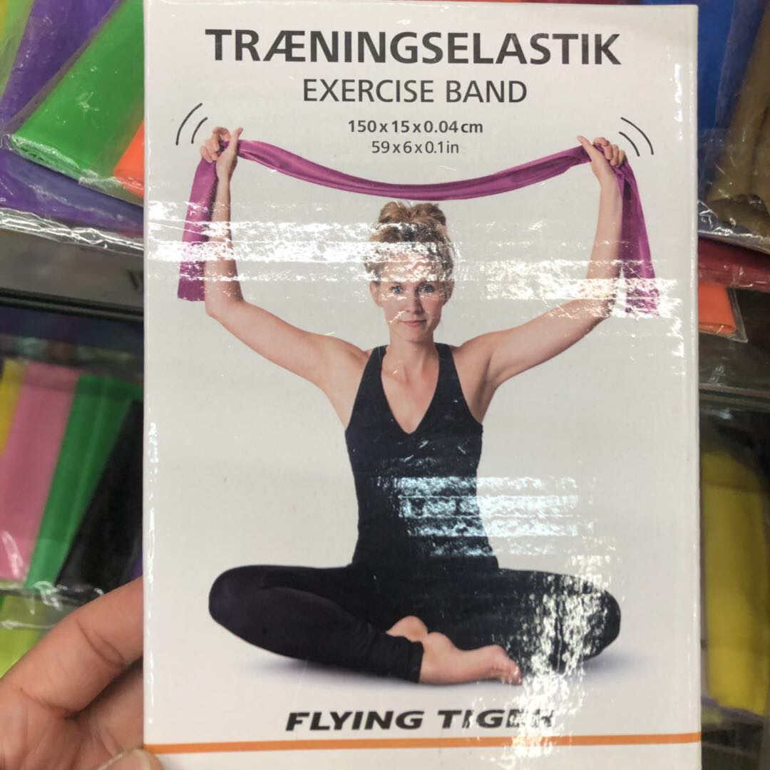 运动瑜伽拉力带拉伸健身弹力绳阻力训练 开肩膀背部翘臀男圈女环