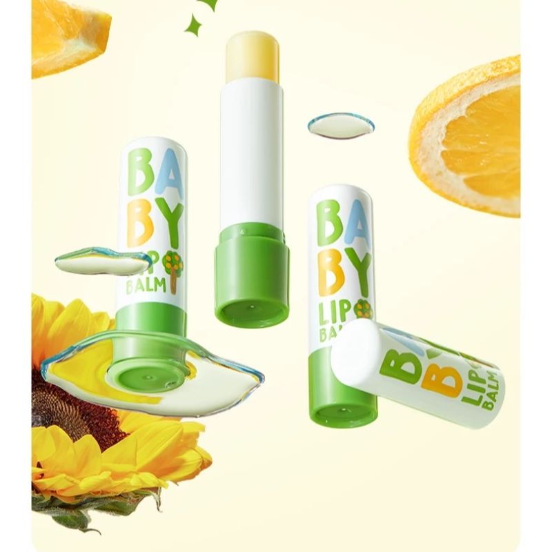 唇膏/Bioaqua/草莓唇膏/sadoer/润唇膏儿童白底实物图