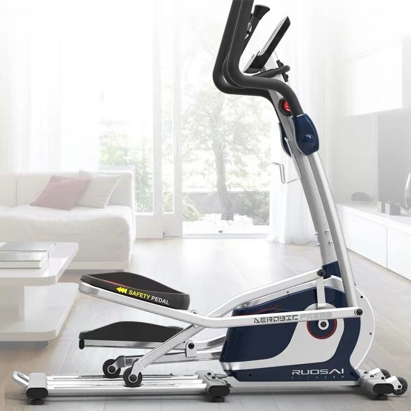 健力士 静音电磁控太空漫步调坡度椭圆机