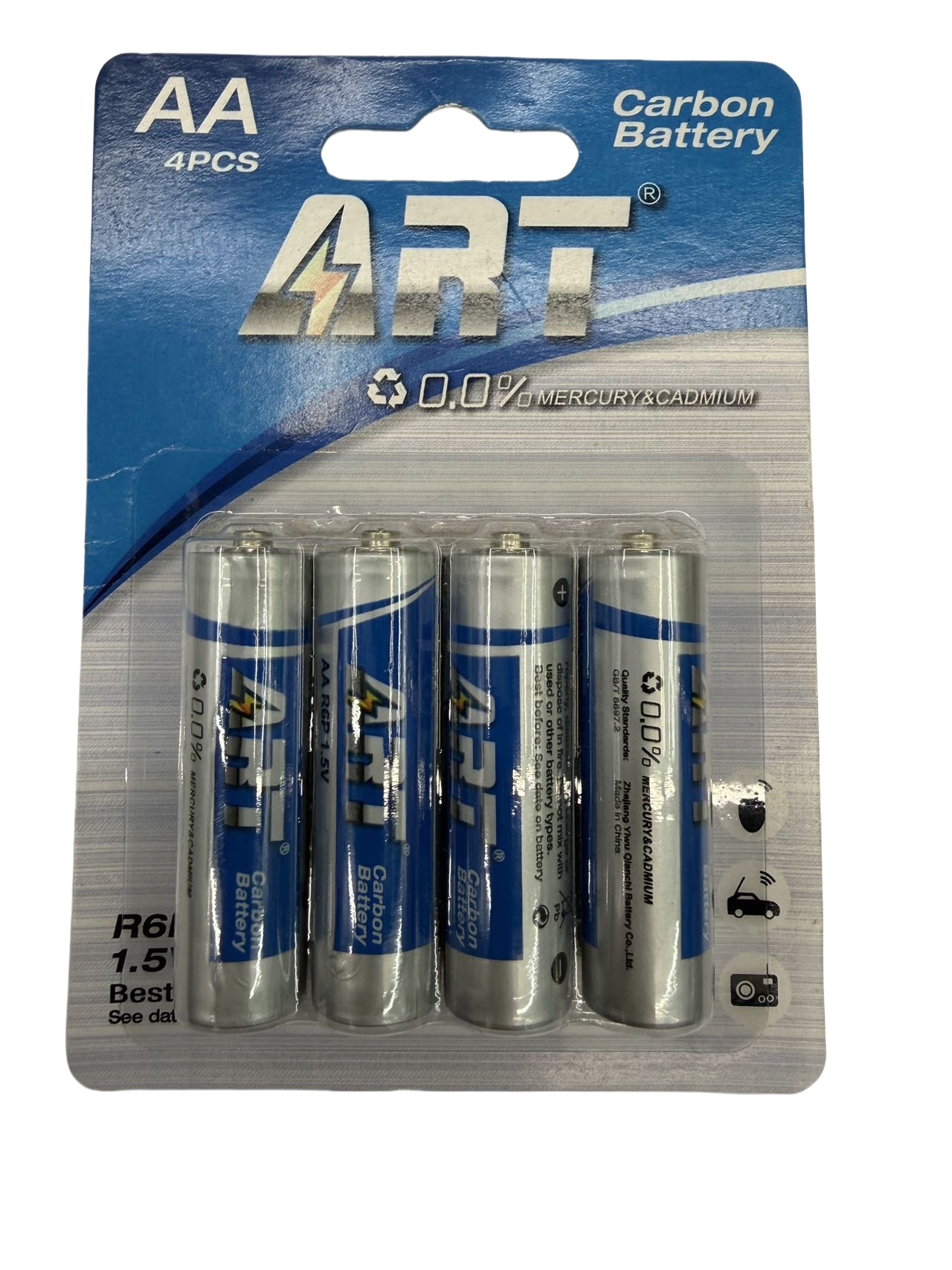 No.5 AA carbon battery 1.5v, mercury-free, cadmium-free, environmentally friendly and durable microphone, toy, air conditioner, TV remote control, mouse, smart door lock, dry battery ART detail image 5