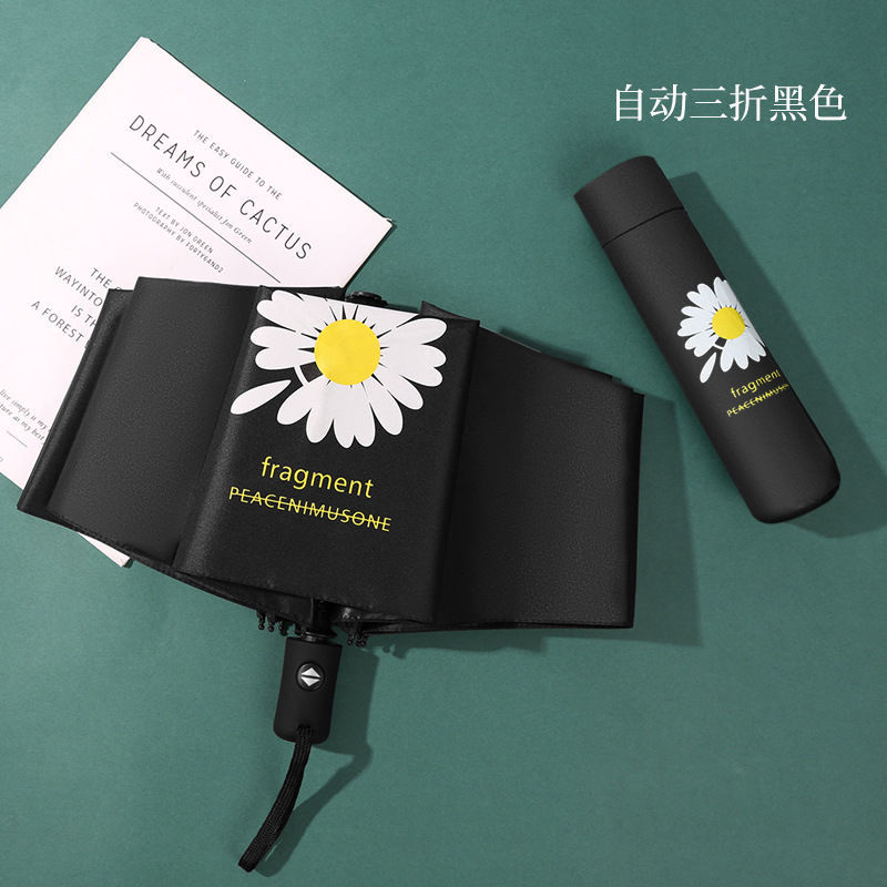 星星牌三折叠晴雨伞胶囊雨伞口袋防晒伞详情图4