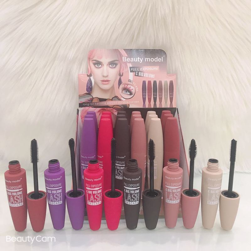 橡皮漆管睫毛膏mascara纤长浓密卷翘持久防水