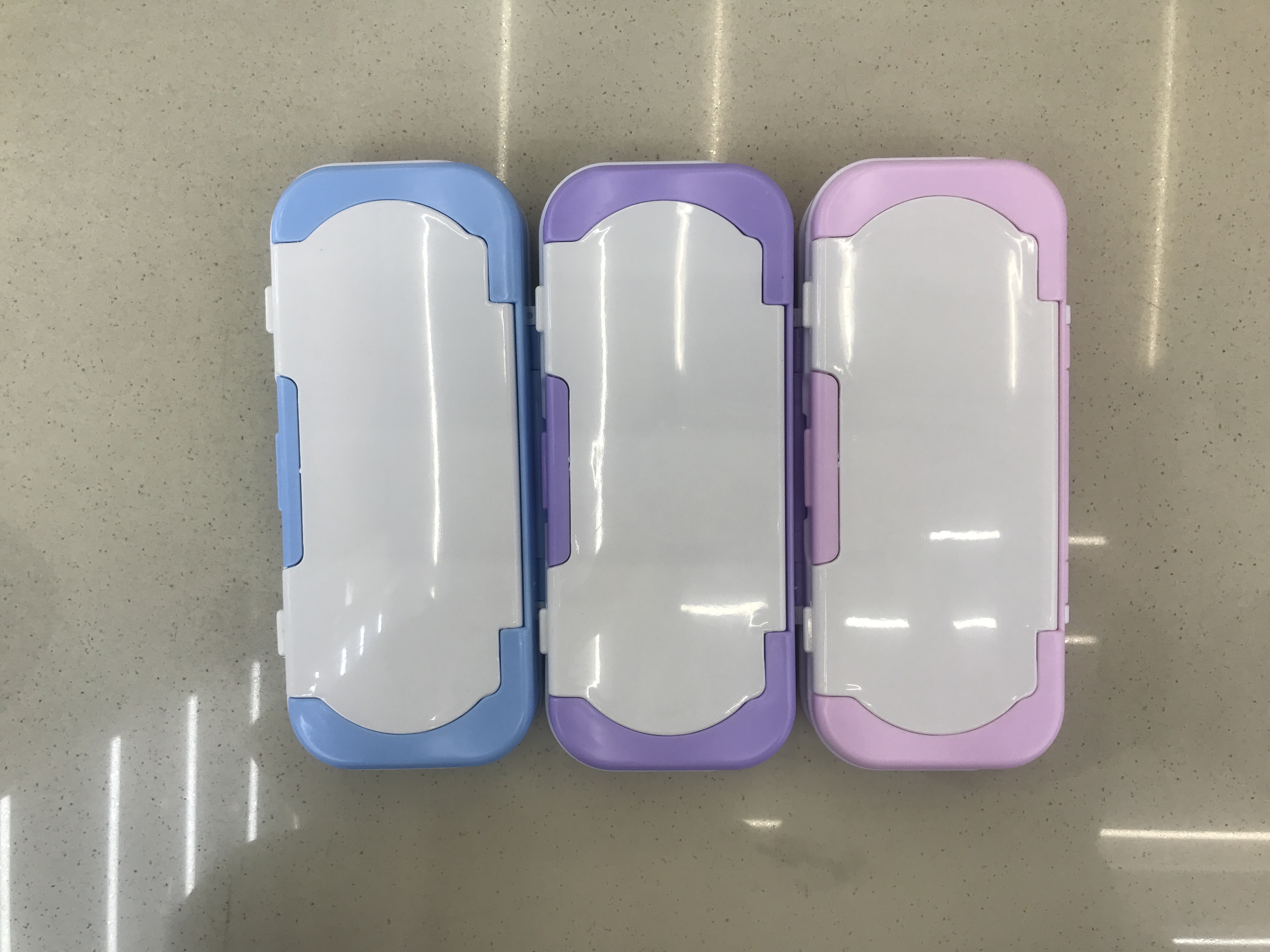 纯色书立款学生拼接简约文具盒多功能文具收纳笔袋笔盒时尚耐用