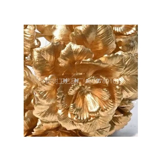 New 7-pronged golden crabapple flower artificial flower Christmas flower decoration home decoration gift Christmas flower accessories Artificial flower plastic artificial flower plastic artificial flower detail image 5