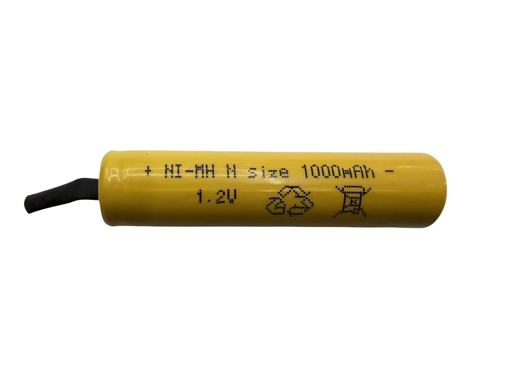 ويمكن إعادة تدوير خلايا النيكل الهيدروجين، مثل خلايا نيزيس 600mah القابلة للشحن 1.2V، مثل حلاقة الشعر Item Picture