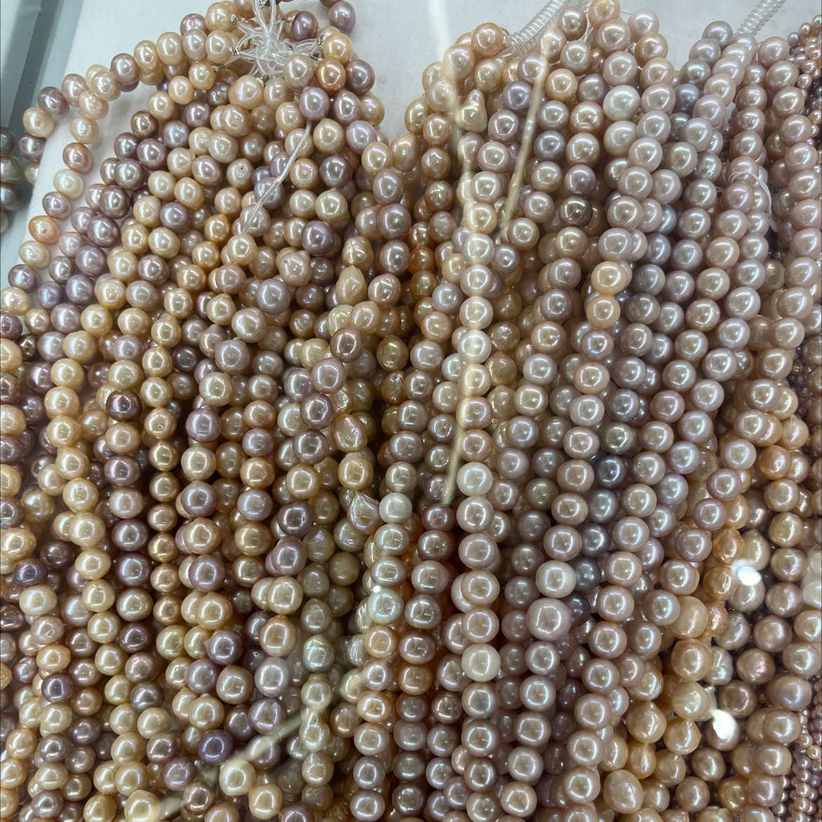 沙金不锈钢项链珍珠吊坠时尚首饰简约气质女士项链配饰