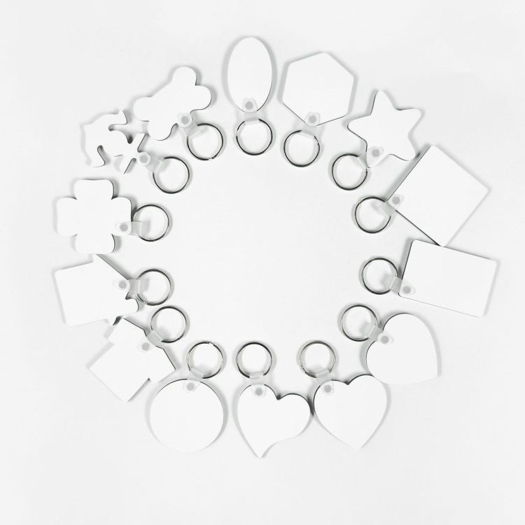 钥匙扣塑料钥匙扣亚克力钥匙扣亚克力相框 景区拍照相框白底实物图