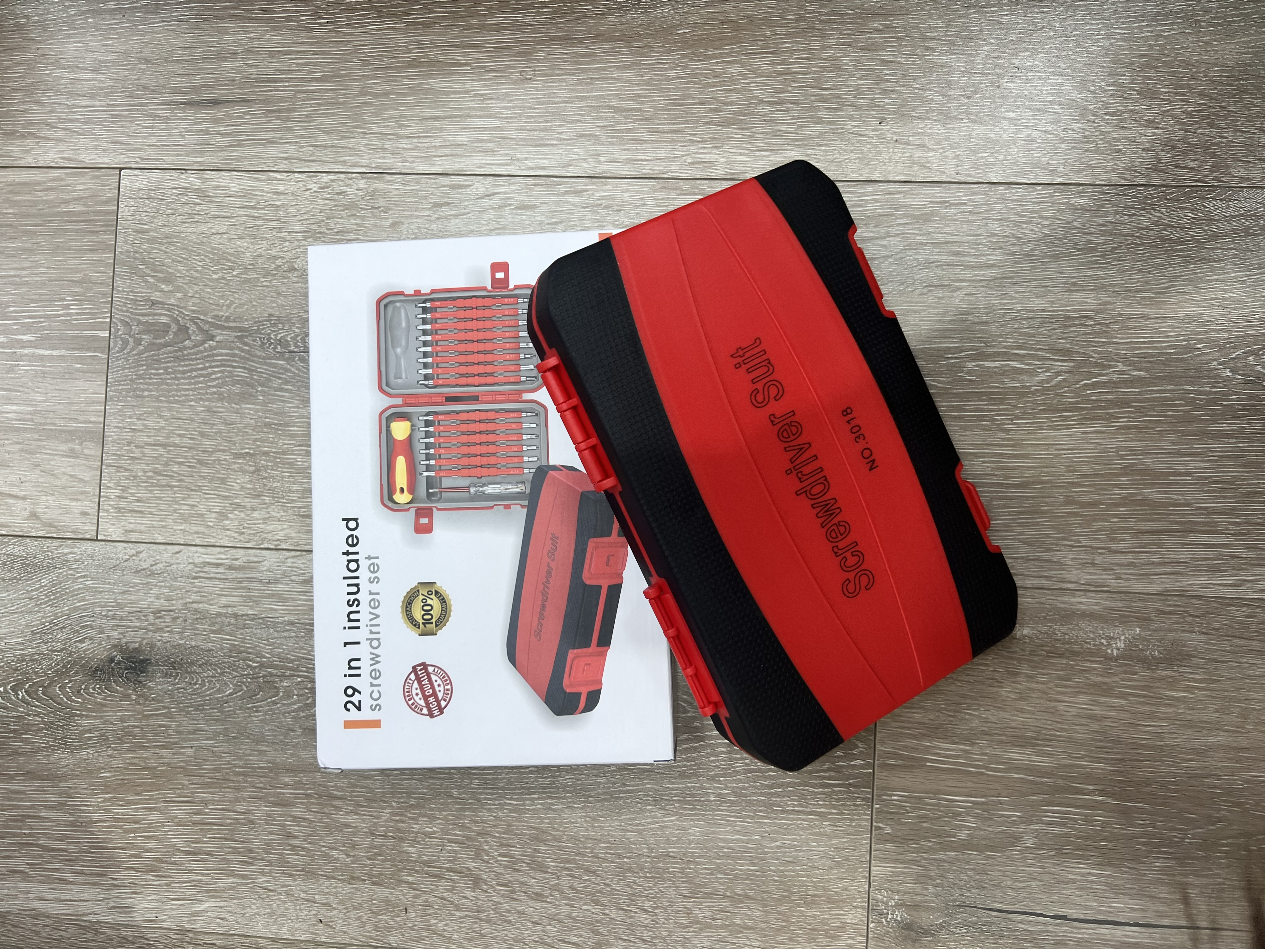 29合1绝缘螺丝刀套装电工专用强磁螺丝批家电维修工具套装GD64-MQ