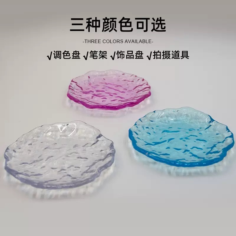 Multi-functional nail art accessories, small diamond storage plate, nail art tools, pen holder storage, color palette details Picture