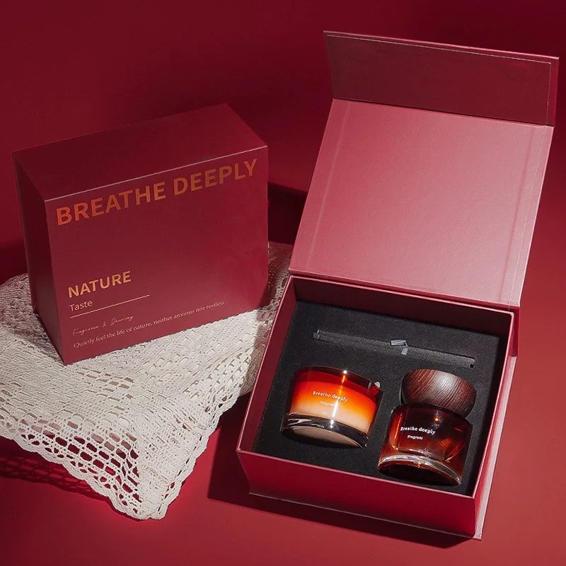 香薰蜡烛礼盒装家用酒店卧室香氛摆件生日礼物伴手礼品高级氛围感产品图