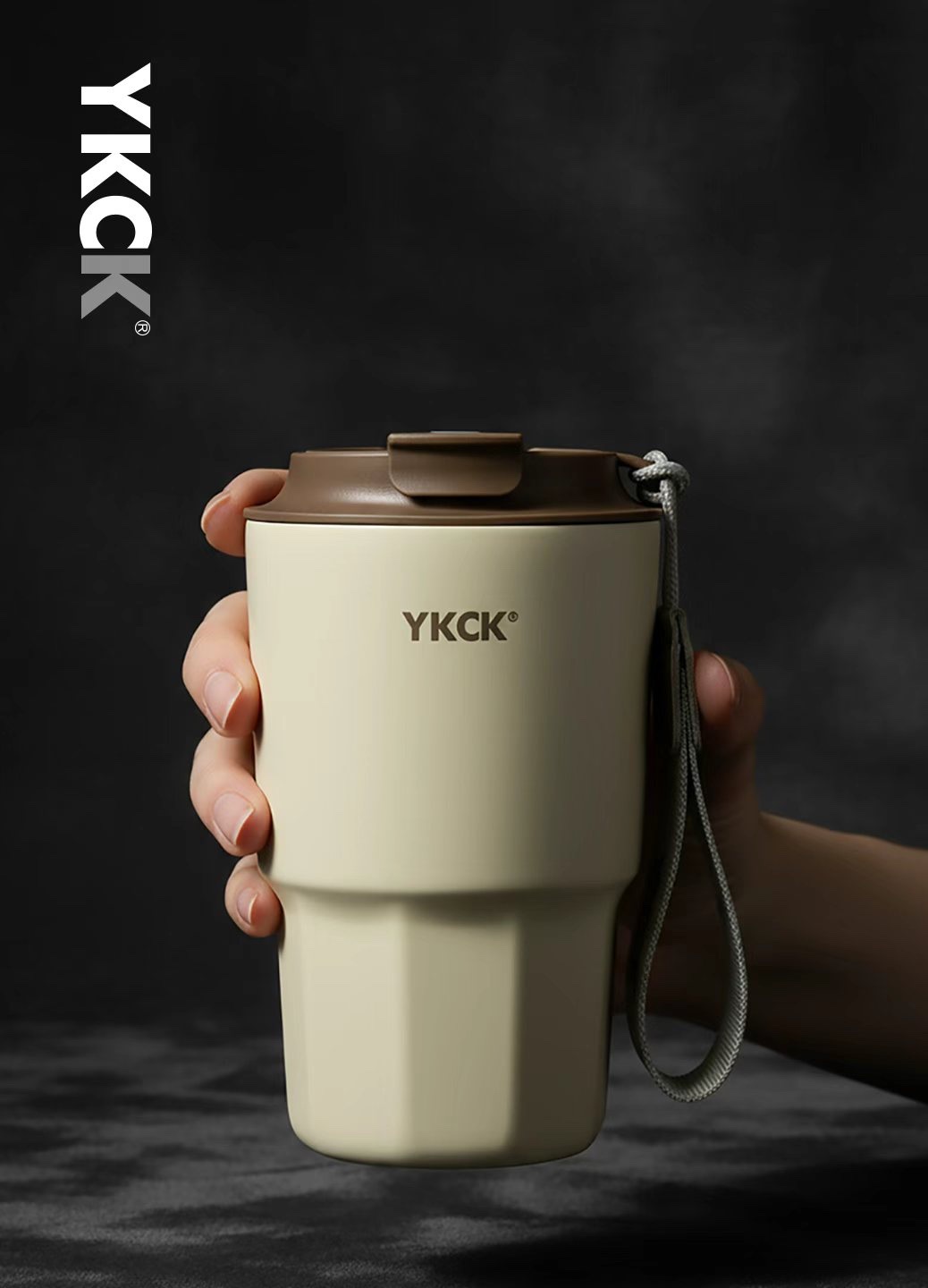 316保温杯460ml咖啡杯真空水杯便携防漏保温杯子户外运动茶杯大容量 多功能保温杯真空水杯便携耐用随手杯旅行茶具白底实物图