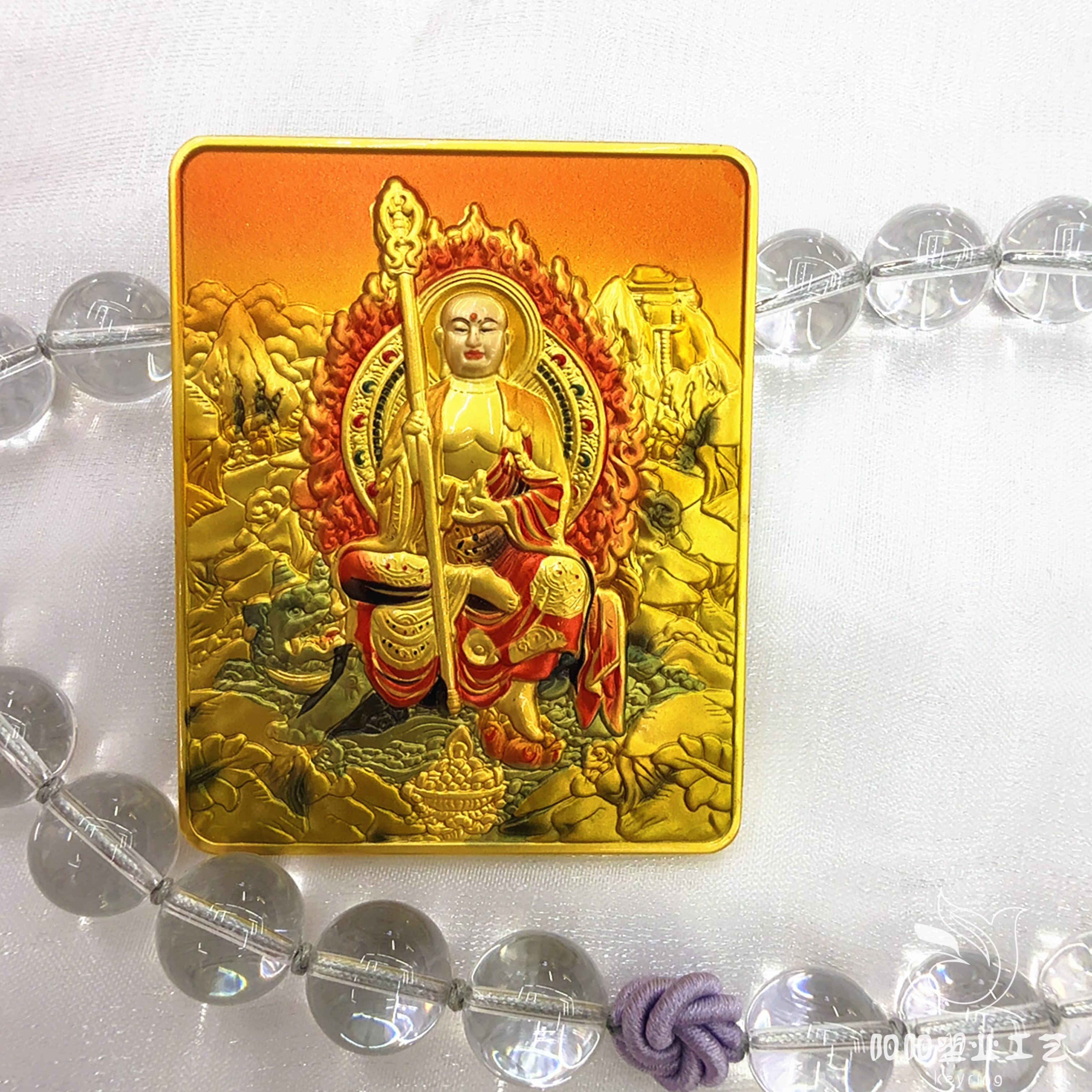 The eight guardians of Thangka: Past and present, national art and culture, rectangular alloy soft magnetic fridge magnets, home decoration Specification drawing