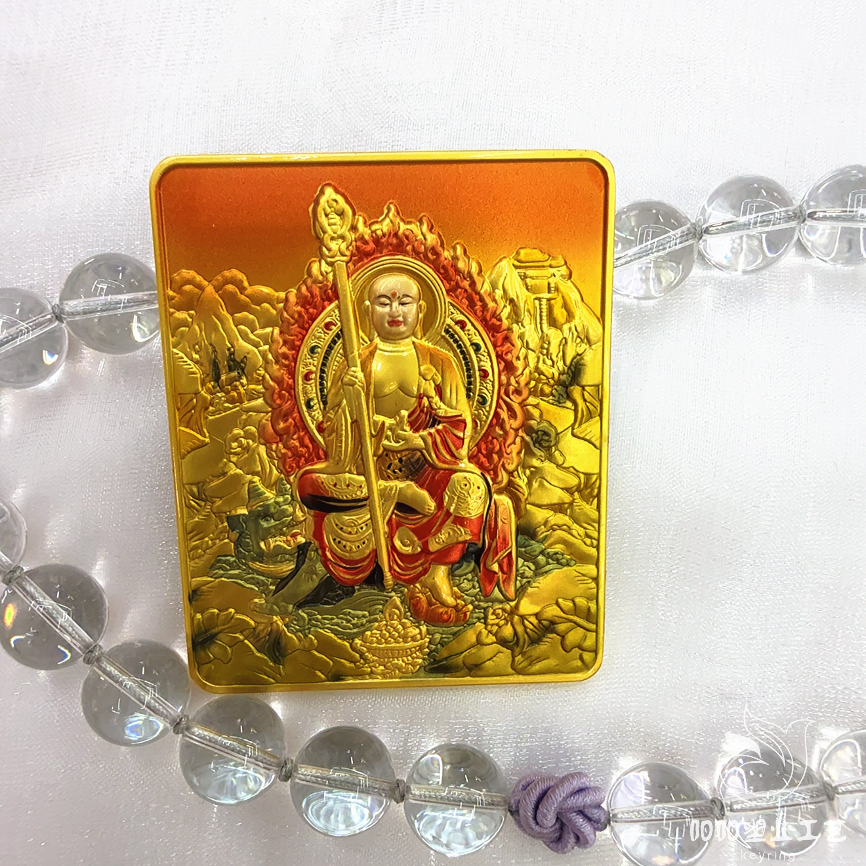 The eight guardians of Thangka: Past and present, national art and culture, rectangular alloy soft magnetic fridge magnets, home decoration Application Scenario