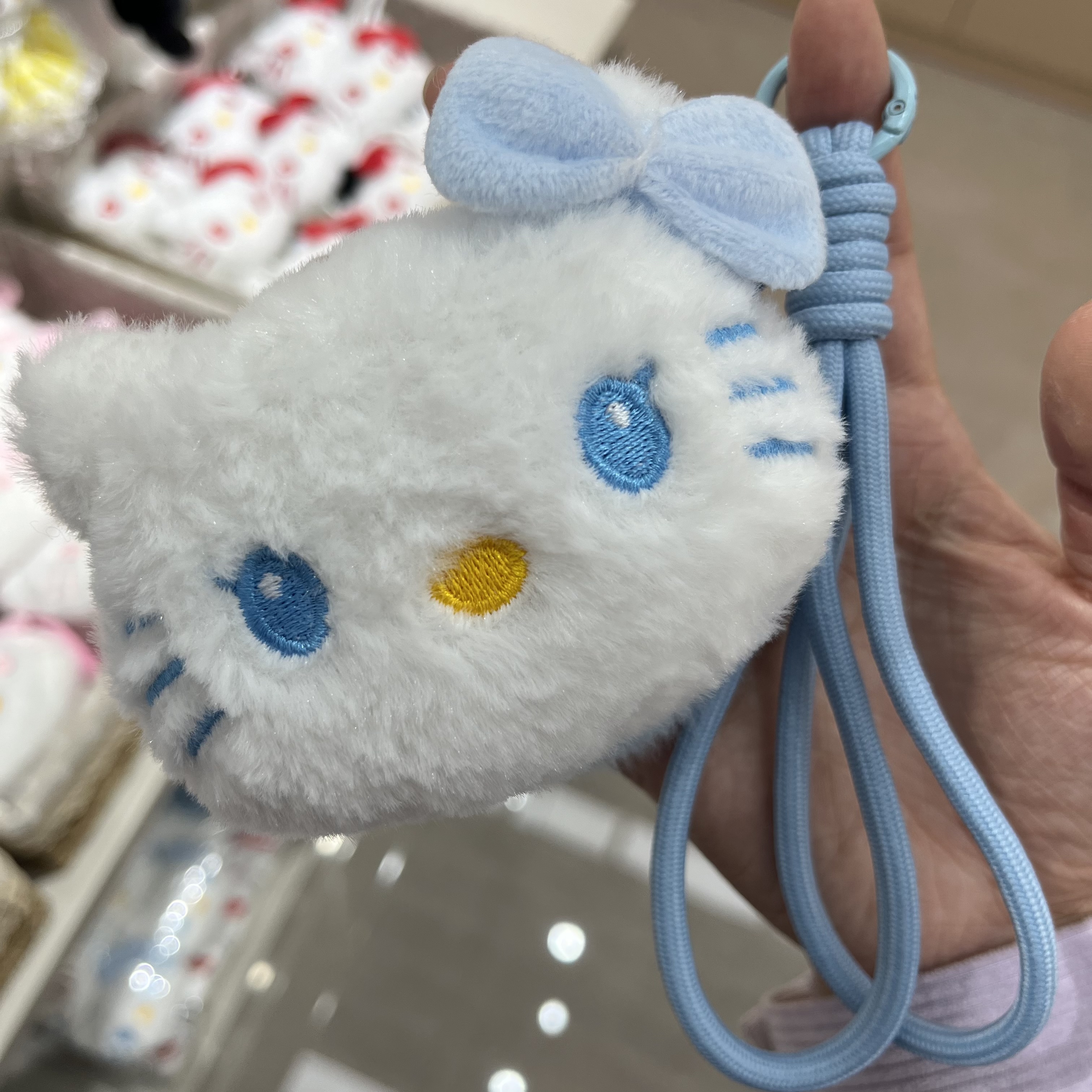 创意潮流八寸羊毛毡毛绒玩具镜子挂件精品手工可爱抱枕礼物