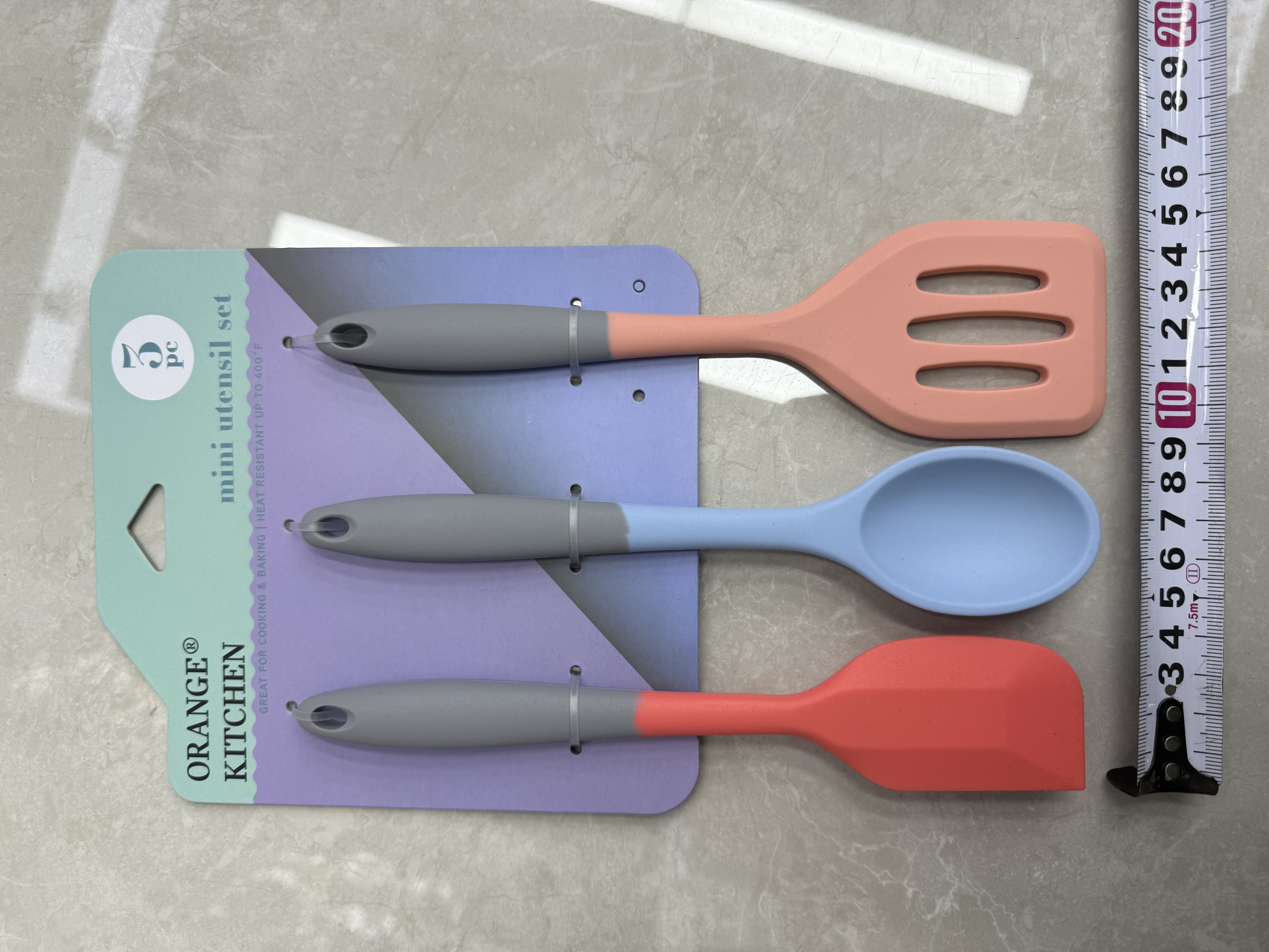 3件套爆款色硅胶家用烘培工具全包多功能烹饪刮刀勺子漏铲双色耐高温专用套装详情图2