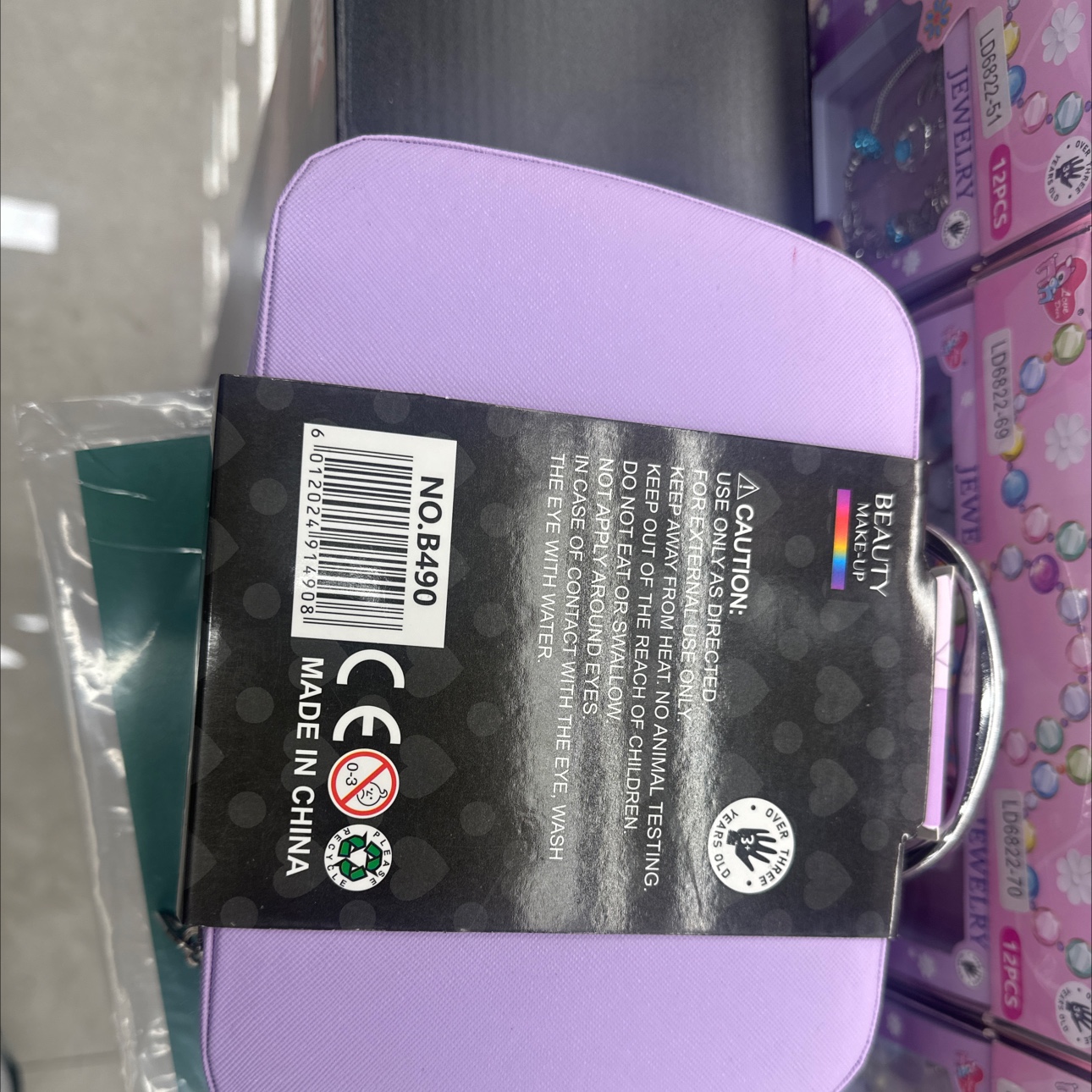 Children's makeup sets, nail polish toys, cross-border makeup, children's makeup products, safe and non-irritating, suitable for children's fun dressing up details Picture