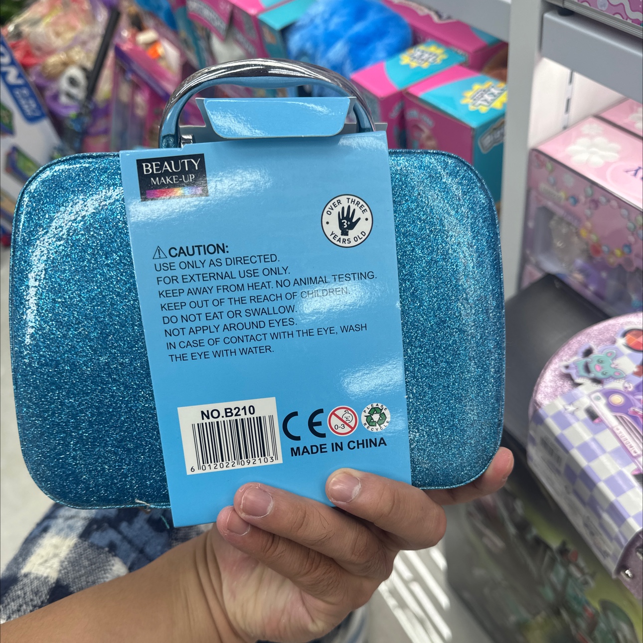 Children's makeup sets, nail polish toys, cross-border makeup, children's makeup products, safe and non-irritating, suitable for children to use details Picture