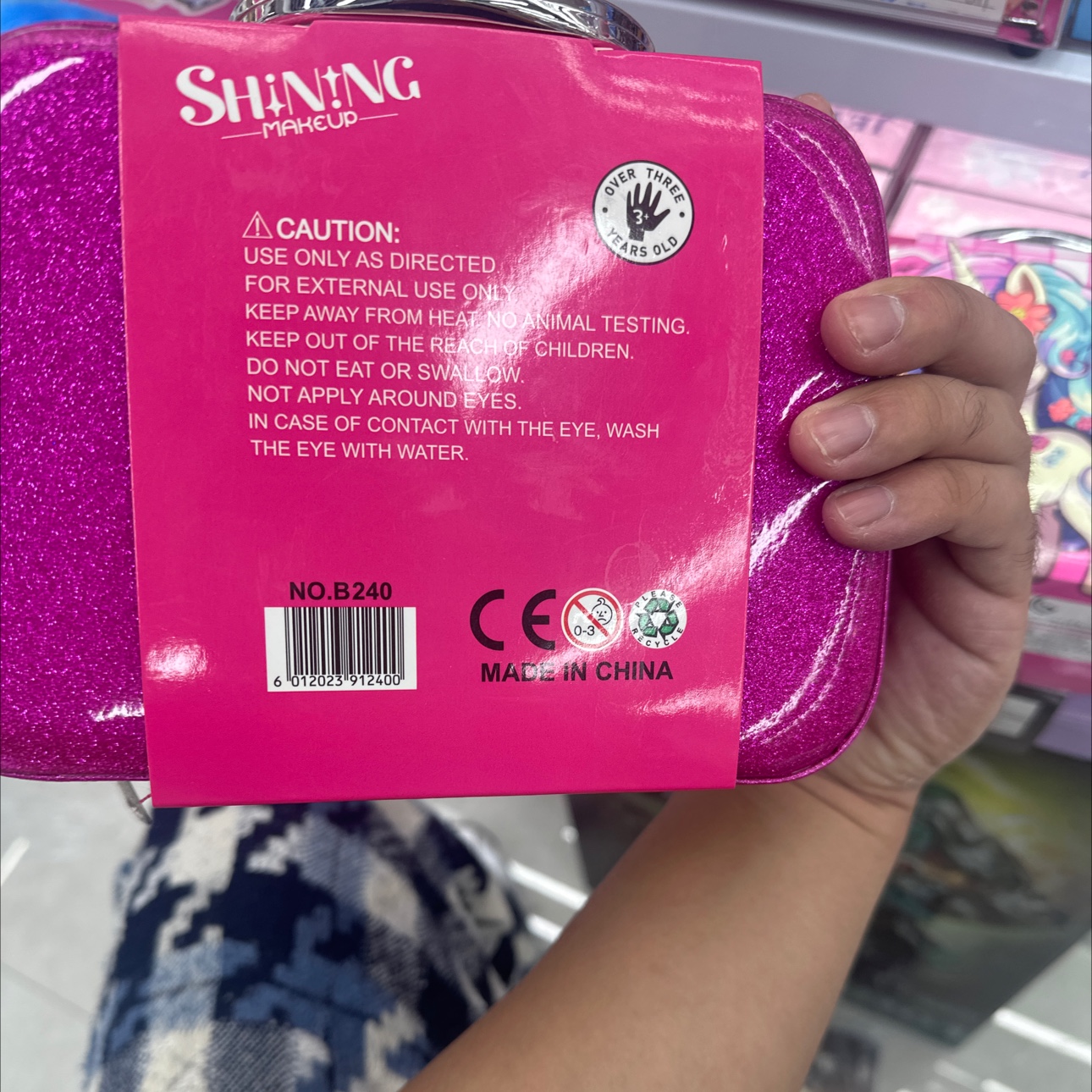 Children's makeup sets, nail polish toys, cross-border makeup combinations, children's makeup products, suitable for kids, safe and non-irritating details Picture