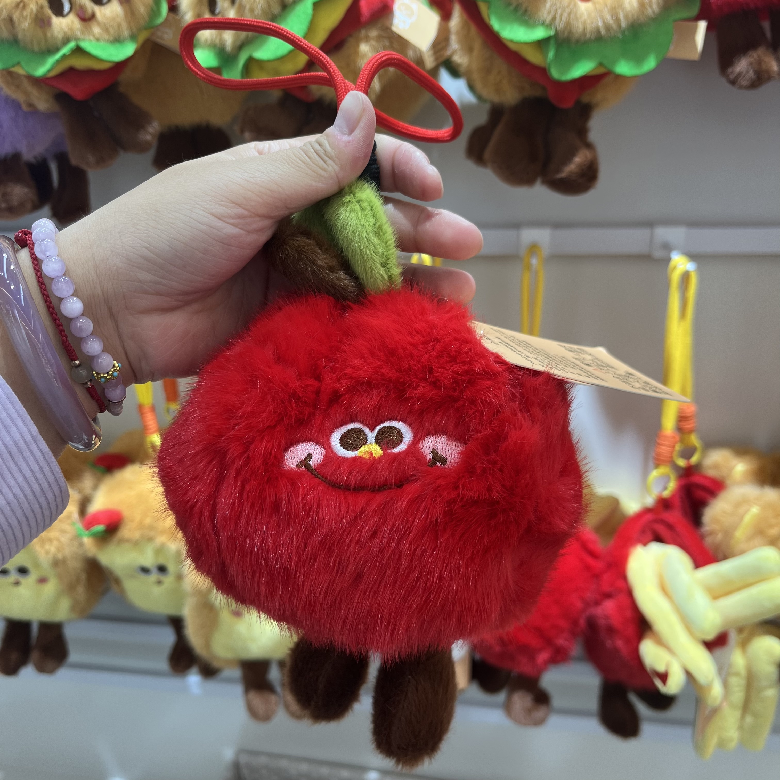 创意潮流八寸羊毛毡毛绒玩具挂件精品毛绒玩偶儿童礼物