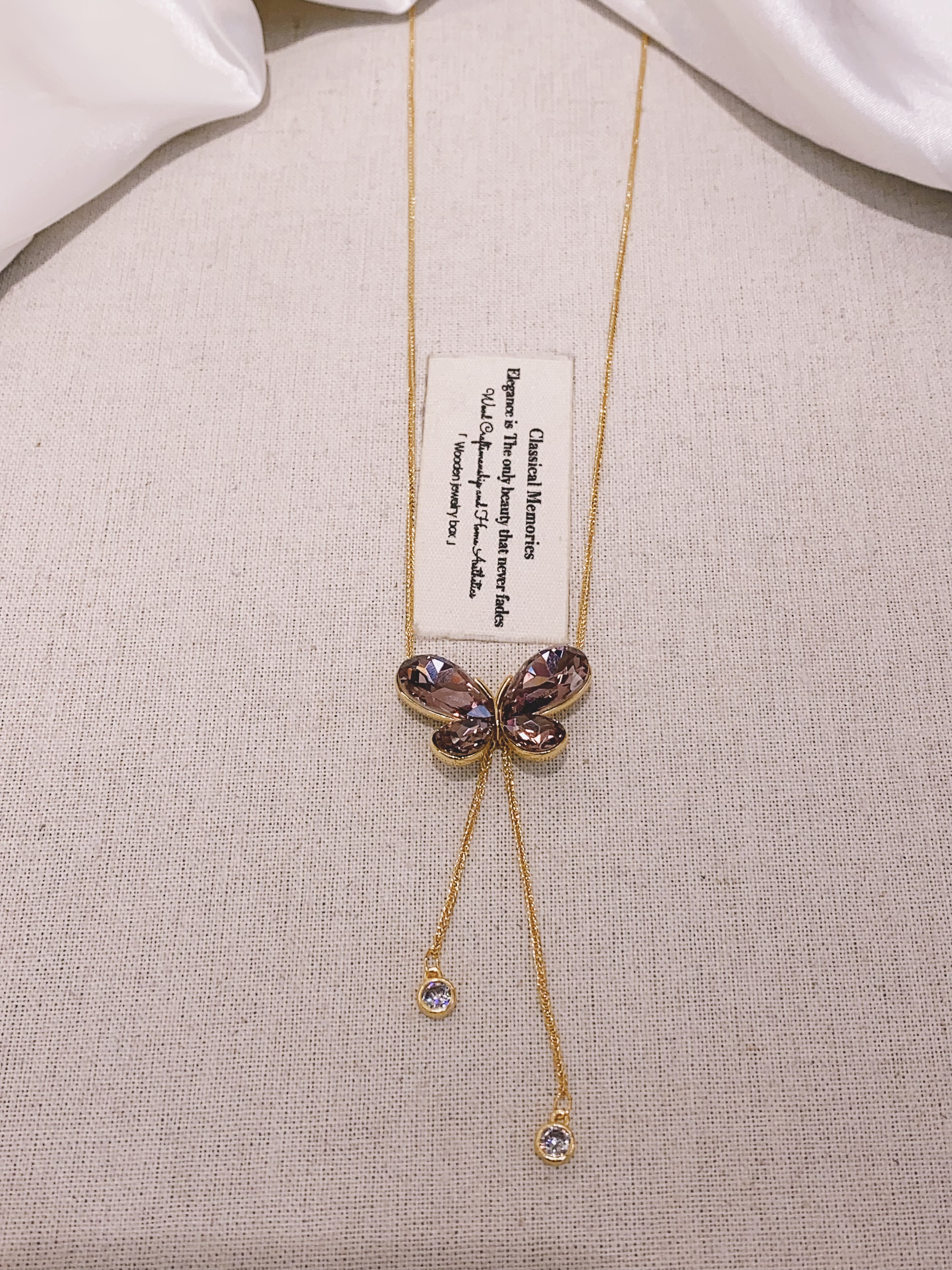 Fashionable sand gold necklace, simple and versatile women's trendy necklace accessory