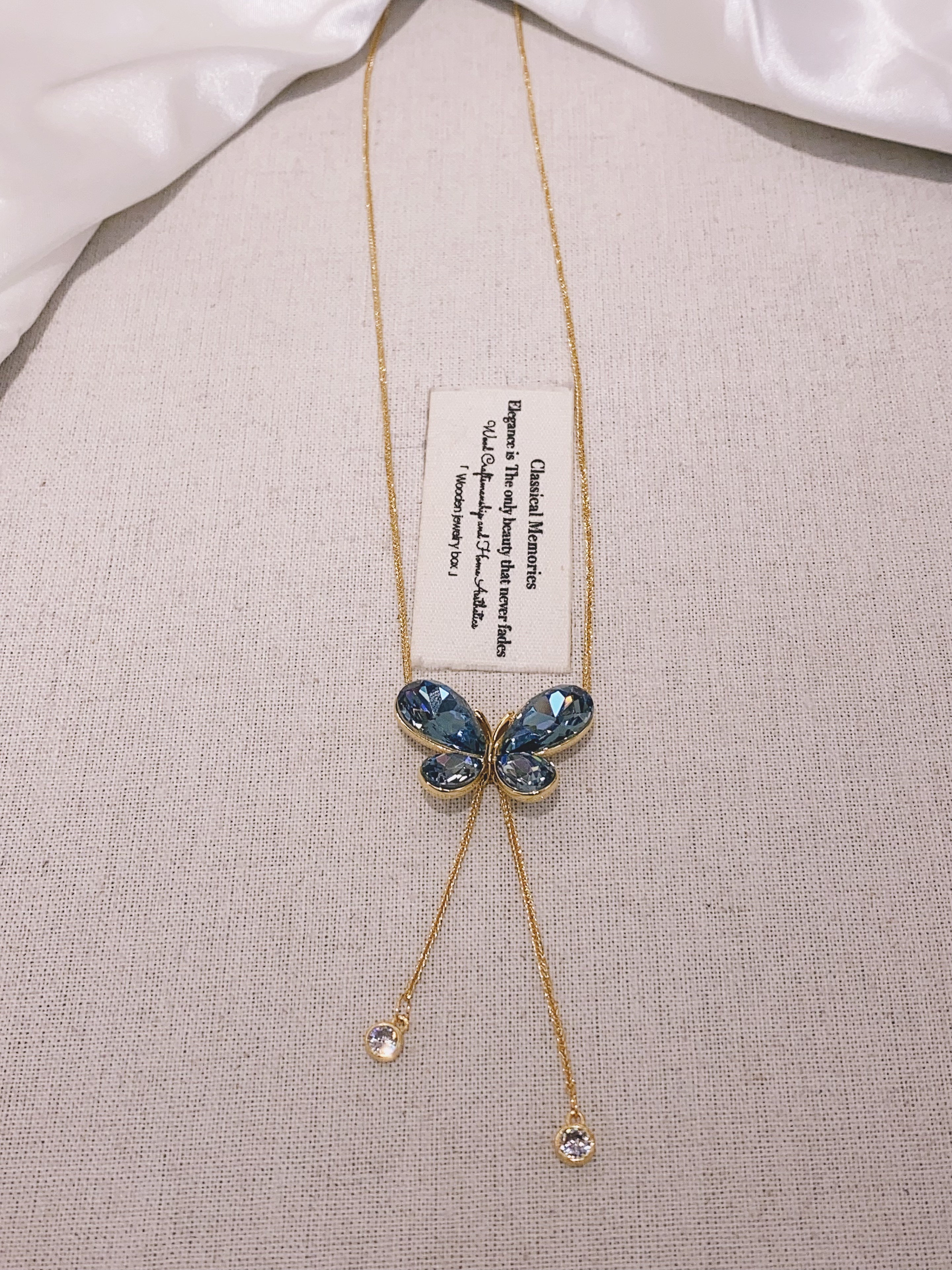 Fashionable sand gold necklace, simple and versatile women's trendy necklace accessory detail image 2