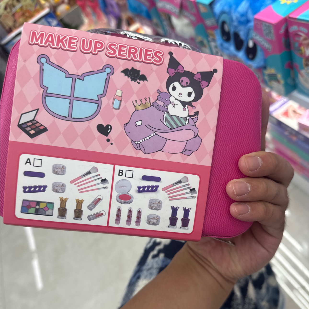 Children's makeup sets, nail polish toys, cross-border makeup, children's makeup products, safe and non-irritating, suitable for kids details Picture